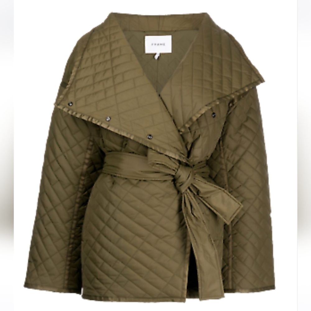 Frame Quilted Shell Jacket